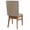 Brown, variant on Yellow Chair Back Covers Set of 4 Greek Chinese Style Removable Dining Chair Slipcovers Washable Seat Protector for Restaurant Party Banquet Kichen Decor