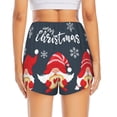thumbnail image 2 of Lsque Cute Christmas Gnomes (2) Printed Women's Running Shorts with Liner Pockets,Elastic Quick Dry Workout Athletic Gym Yoga Shorts,Womens High Waist Shorts-Large, 2 of 9