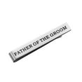 thumbnail image 5 of LABSERRON Tuxedo Studs Groom Father Tie Clip Business Suit Tie Clamp Father Of Groom Present, 5 of 8