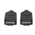 thumbnail image 3 of Cable Video HDMI 2m Manhattan 323215 Alta Velocidad Ethernet 30Hz Negro, 3 of 3