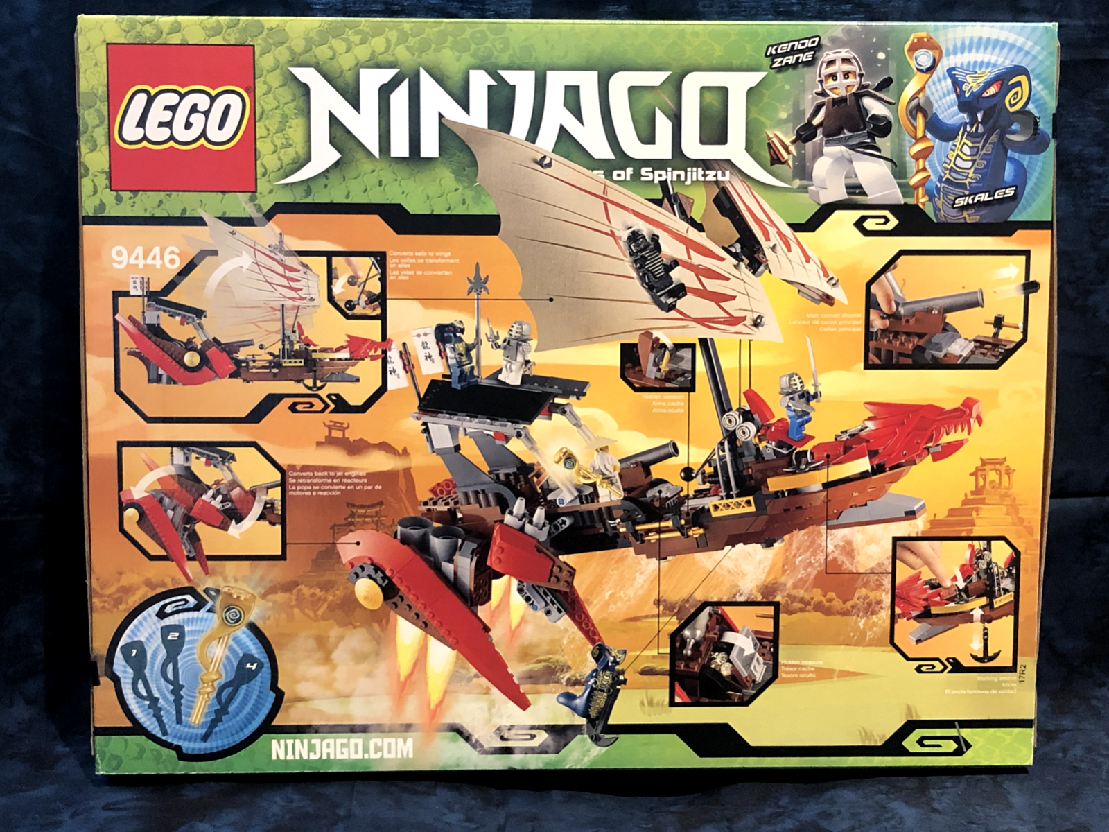 LEGO 9446 NINJAGO DESTINY'S BOUNTY BRAND NEW