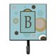 thumbnail image 1 of "Treasures CJ1013-BSH4 Letra B Inicial Monogram-Blue Dots Leash Holder o Key Hook, Small, Multicolor" Caroline's Treasures CJ1013-BSH4, 1 of 1