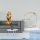 thumbnail image 2 of Estatua de escultura de león coleccionable, adorno de mesa, figura artística decorativa para oficina, hogar, estantería, regalo de cumpleaños, estante, 2 of 8