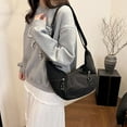 thumbnail image 2 of FENOHREFE Elegant Nylon Crossbody Bag Casual Dumpling Bags Satchel with Adjustable Strap For Comfortable Everyday Wear, 2 of 8