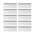thumbnail image 1 of Pour Laresar Evol 3 Aspirateur Robot Pièces de Rechange Lavables Filtre Réutilisable Lot de 10, 1 of 9