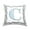 C, variant on Stupell Industries Polka Dot Blue Letter M Square Decorative Printed Throw Pillow, 18 x 18