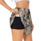 thumbnail image 1 of Balery Cartoon Bear Pantalones cortos deportivos para mujer con forro y dos bolsillos, elásticos, para entrenamiento, gimnasio, yoga-Small, 1 of 7