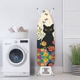 thumbnail image 3 of HELLHERO Soft Fabric Ironing Board Cover Easy to Install Elastic Edge Protection Covers Ironing Board Covers for Homes Cat Floral Pattern, 3 of 5