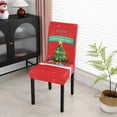thumbnail image 4 of SAYOO 1Pcs/4Pcs/6Pcs Large Size Chair Covers for Christmas, Tablecloths Waterproof Dinning Room Chair Table Protector for Kitchen Holiday Decor, 4 of 6