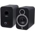thumbnail image 1 of Q Acoustics 3030i - Par de altavoces de estantería de color negro carbón, tipo caja de reflejo de 2, 1 of 8
