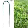 thumbnail image 3 of Pasadores de césped artificial, 100 piezas Estacas de suelo de césped artificial Pasadores en U de césped artificial Durabilidad mejorada, 3 of 8