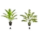 thumbnail image 4 of Planta falsa Injueey 18 hojas 82cm decoración de árbol artificial hogar sala de escritorio, 4 of 6