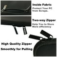 thumbnail image 4 of Toptie 15 Inch Waterproof Shockproof Neoprene Computer Bag Laptop Sleeve Liner Package Protective Laptop Case with Double Zipper, 4 of 7