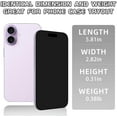 thumbnail image 2 of Fake Phone Dummy PropPhone, BlackScreen Decoy PhonePear PhoneNon-Working Phone17Air 17Pro Max, DisplayPhone Look Like Real Phonepro max 17 Purple (17,Lavender,Black Screen) Prop Mobile Phone, 2 of 5