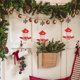 thumbnail image 1 of Fiudx Liquidación de ofertas flash Adornos navideños Campanas de madera para árbol de Navidad Copos de nieve Ciervo Decoración colgante Decoración para árbol de Navidad Decoración para interiores y e, 1 of 6