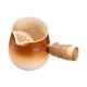 thumbnail image 1 of Tetera de cerámica con asa lateral, tetera para estufa, tetera, hojas de té sueltas, regalos del Día de San Valentín, restaurante en casa al aire libr, 1 of 9