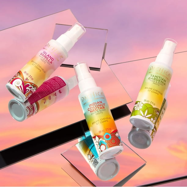 Pacifica Beauty Wanderlust Hair Perfume Body Spray Trial Set