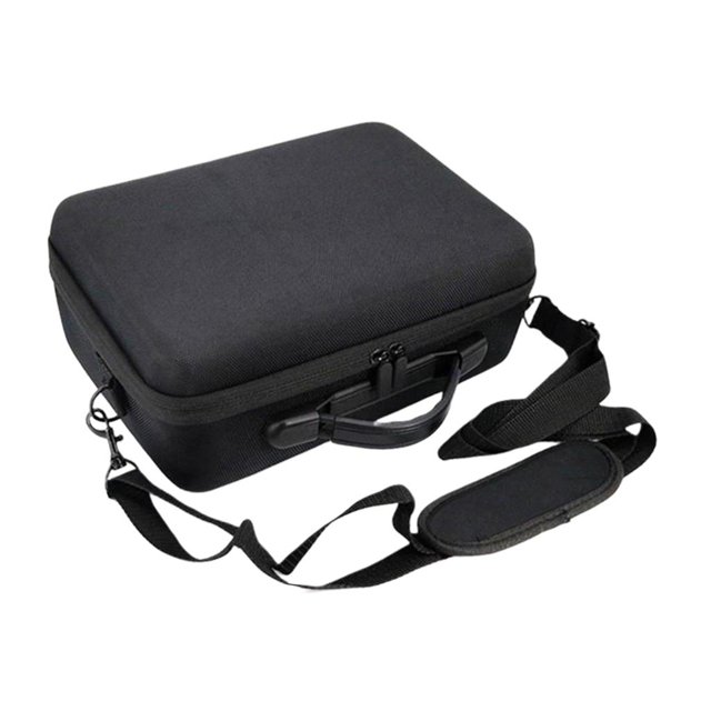 Estuche de transporte Caja de material cuero PU para Bolsa de mensajero con cinturón de hombro CUTICAT Estuche portátil