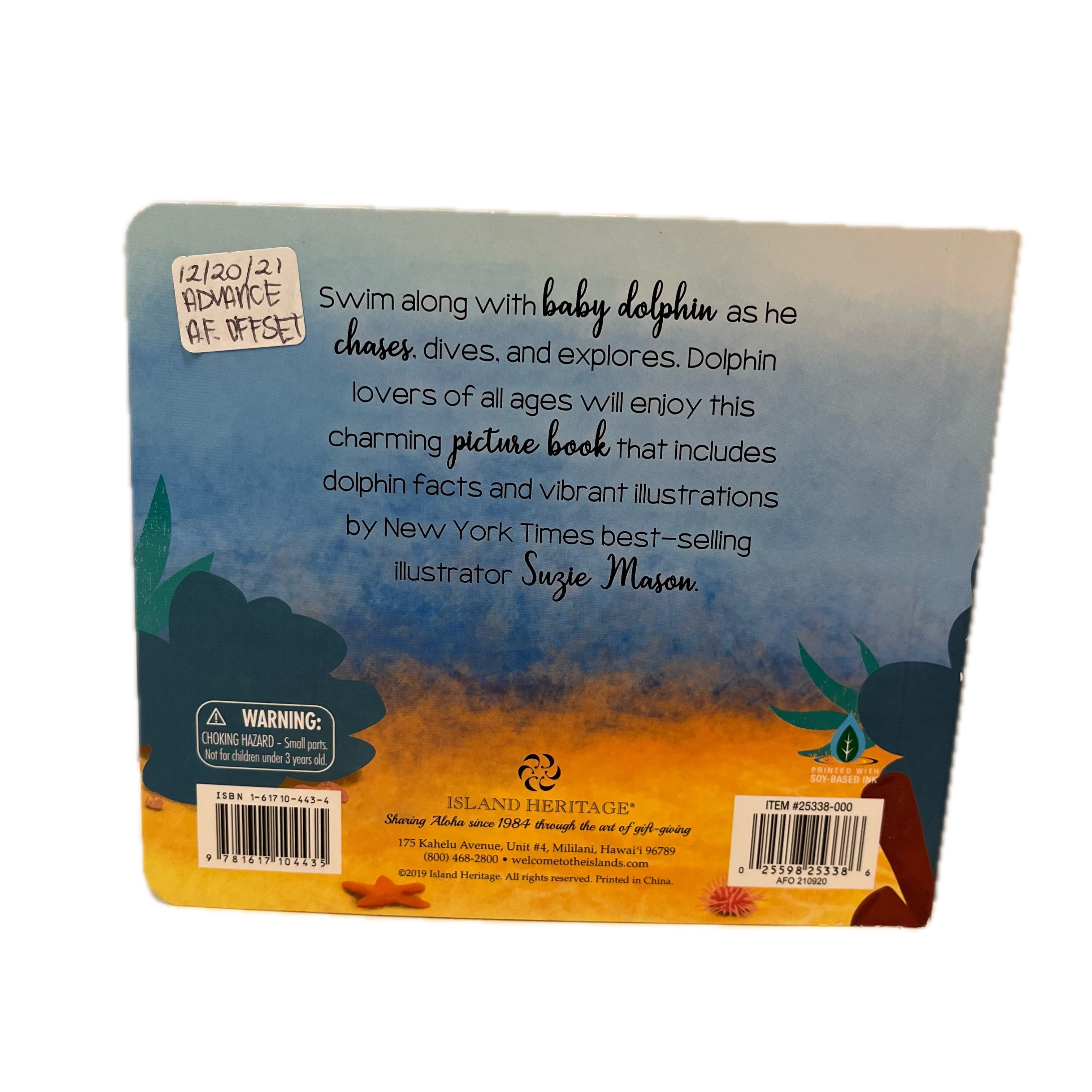 Island Heritage Dolphins Children's Board Book by Rebecca Heller