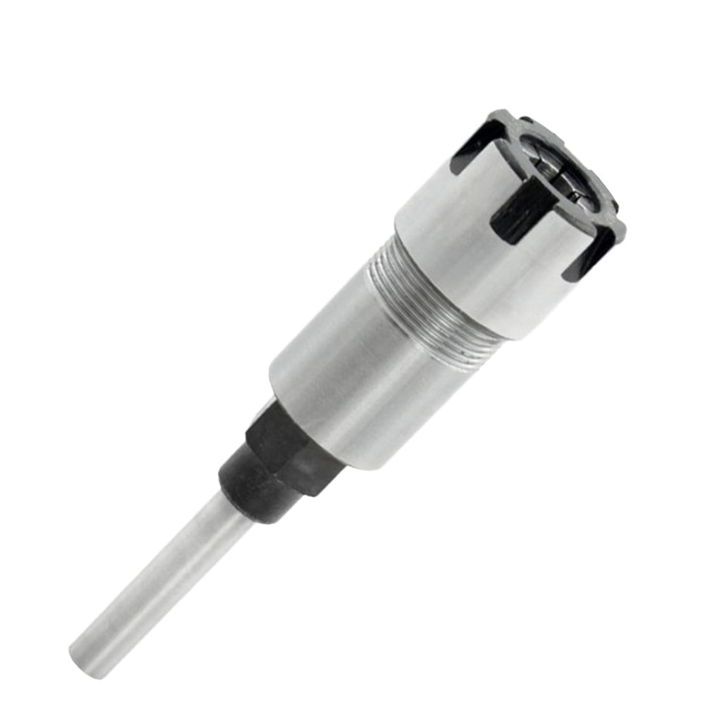 1/4inch Router Collet Extension Rod Holder with ER16 Clamp for 5/16