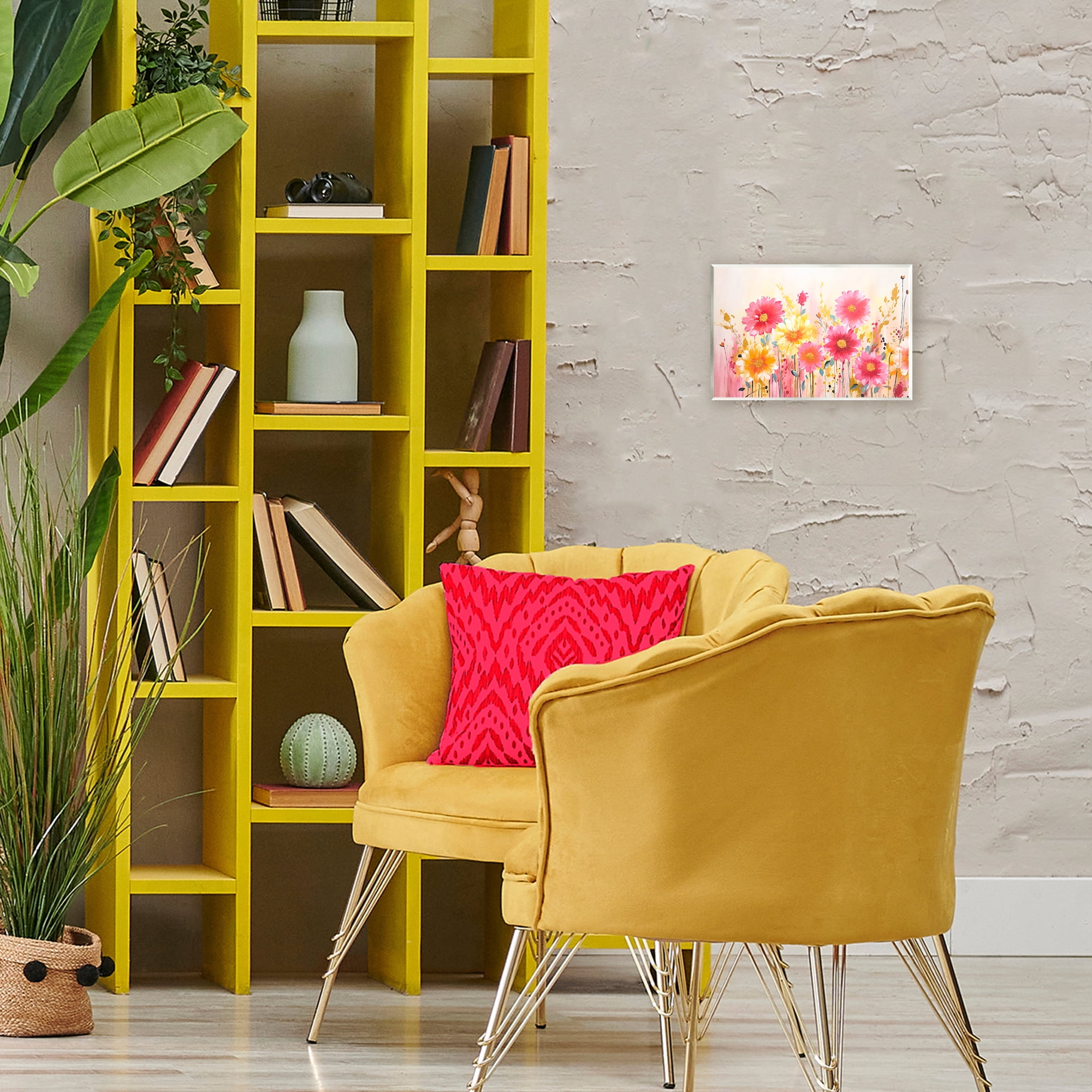 Stupell Industries Blush Blooming Whimsy Wall Plaque Art, design by Andrea Haase