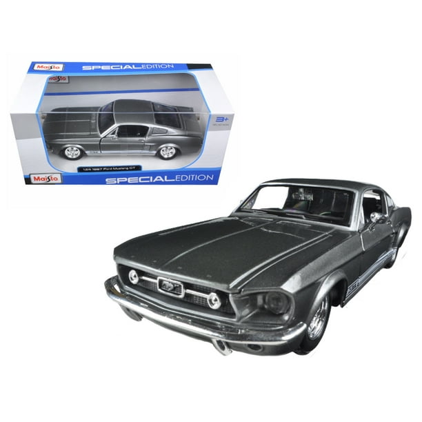 Maisto 1967 Ford Mustang GT Rouge 1/24 Voiture Miniature Moulée sous Pression