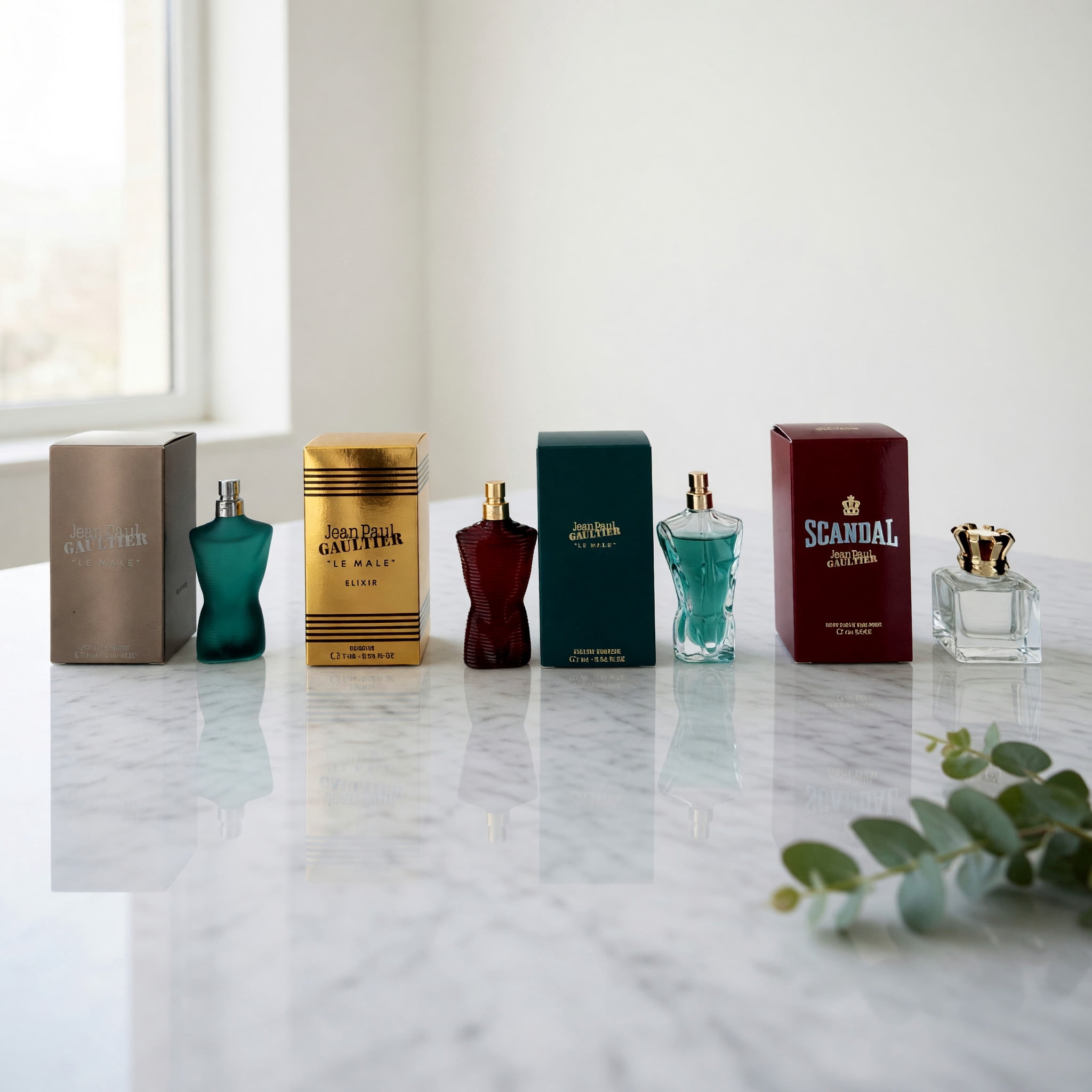 Jean Paul Gaultier 香水 セット　中古品 Jean Paul Gaultier Men's 4-PC Coffret Eau de Toilette and Parfum