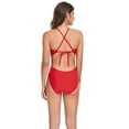 thumbnail image 4 of Adoretex Women's Guard One Piece Tie-Back Swimsuit (FGN28) - Red - 32, 4 of 5