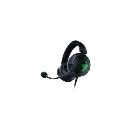 Razer - Kraken V3 Wired 7.1 Surround Sound Gaming Headset for PC with Chroma RGB Lighting - Black