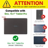 Mignova Rugged Shockproof Case + Screen Protector For Walmart Onn 10.1 Pro Tablet (Model: 100003562)