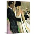 thumbnail image 3 of "Masquerade" Painting Print on Wrapped Canvas, 3 of 5