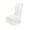 White, variant on Velvet Stretch Dining Chair Covers,Slipcovers With Skirt,Chair Cover Removable Washable Kitchen Decorative Chair Protector Slipcover Kitchen Chair Cover