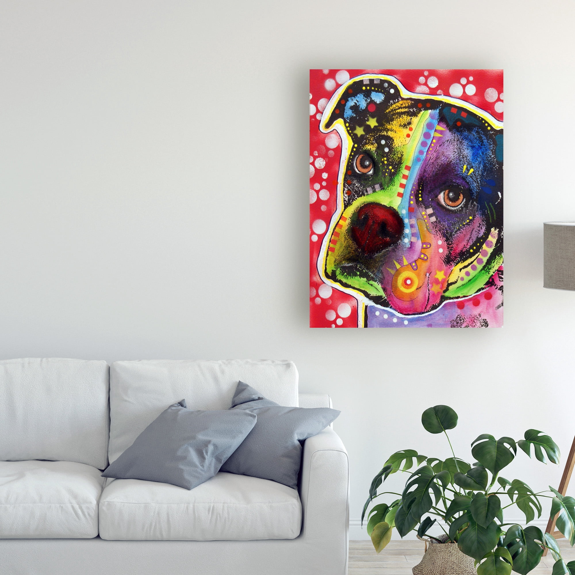 Trademark Fine Art 'The Young Boxer' Canvas Art by Dean Russo