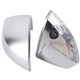 thumbnail image 5 of Par de tapas protectoras de cubierta de espejo retrovisor cromadas mate para Audi A3 S3 8V 13-18, 5 of 5