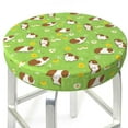 thumbnail image 3 of Pofeuu Guinea Pigs Print Round Bar Stool Covers - Super Soft and Washable Elastic Stool Cushion Slipcover Easy Clean Velvet-13 inch, 3 of 7