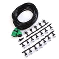 thumbnail image 1 of Water Misting Set, Eddy Current Design Sprinkler Nozzle Garden Micro Irrigation Set Practical Patio Water Misting Cooling System Accessories Kit with Built in Filter Screen, 1 of 7