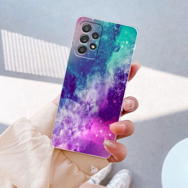 Funda de silicona para Samsung Galaxy A32, A52, A72, 5G, A52s, 4G, mármol, transparente, suave, A54, A34, A24 xuanjing unisex