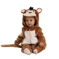thumbnail image 1 of Disfraz TONWHAR unisex con forma de mono con forma de animal bebé, de 6 a 12 meses, 1 of 9