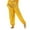 Yellow, variant on Pants for Women Comfy Pants for Women plus Size Women's Sports Sweatpants Indoor Soccer Business Casual Brocade Junior Clothes Petite on Casual Furry Dark Purple M