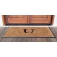 thumbnail image 5 of A1HC First Impression 30 in. x 48 in. Rubber and Coir Molded Double Monogrammed Door Mat, 5 of 9