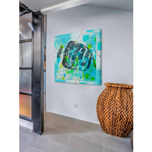 "The Reefs Inhabitant" Painting Print on Wrapped Canvas