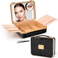 thumbnail image 1 of Estuche de maquillaje NJ GLAM iluminado con espejo y espejo con aumento de 10 aumentos, 1 of 9