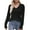 Black, variant on Women Winter Sweaters on Sale Women's Oversized V Neck Fuzzy Sweaters 2024 Casual Loose Long Sleeve Chunky Knit Pullover Jumper Tops