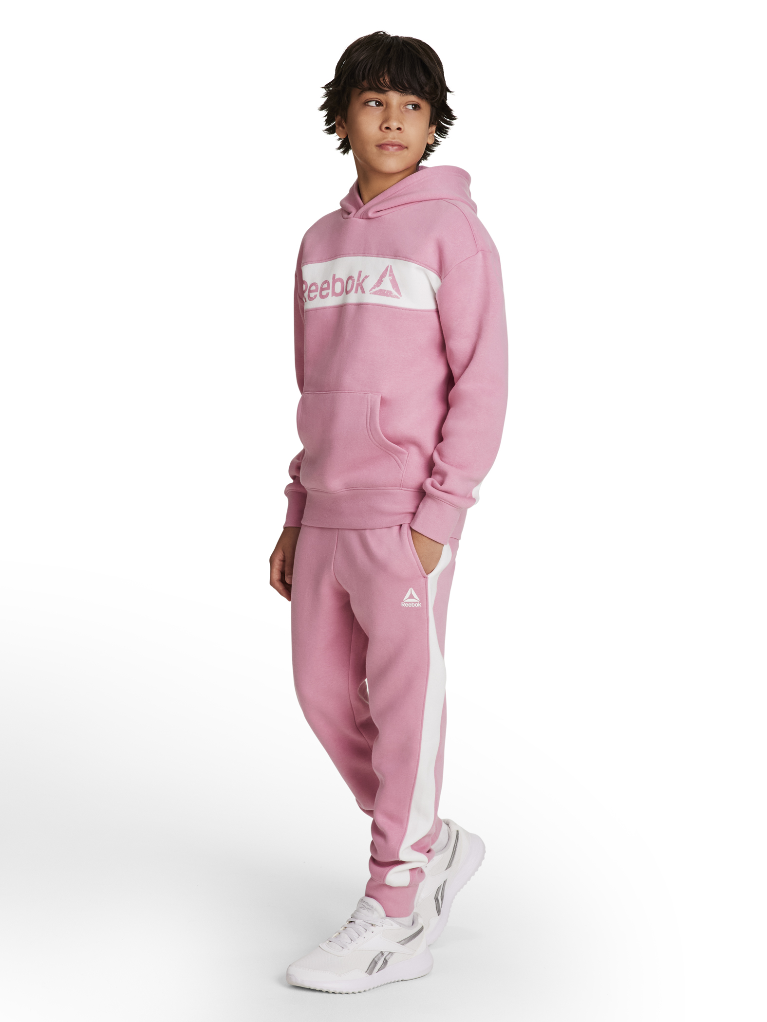Reebok Boy's Colorblock Fleece Jogger, Sizes 4-18