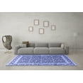 thumbnail image 3 of Ahgly Company Indoor Rectangle Persian Blue Traditional Area Rugs, 7' x 10', 3 of 4