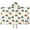 Tractor and Stars, variant on Tractor and Stars White Pattern Teens Hooded Bath Towel Wrap for Ages 3 To 12,Quick Dry Lightweight Soft Microfiber Bath Beach Pool,60"x35"
