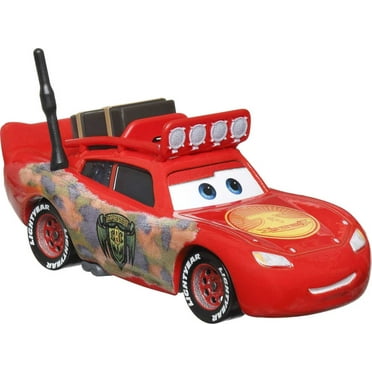 Disney Pixar Cars Cryptid Buster Lightning McQueen Die-Cast Toy Car, 1:55 Scale Collectible