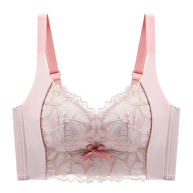 Sujetador de encaje ajustable para pecho pequeño, fruncido grande, accesorio anticaída, ropa interior de verano