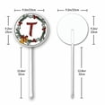 thumbnail image 7 of Lucidhisun Christmas Wreaths Monogram Letter T Yard Sign with Stakes 9.2×9.2in, Aluminum Yard Signs Rust Free, Family Last Name Signs for Garden Gate Outdoor Lawn Housewarming Gifts, 7 of 7