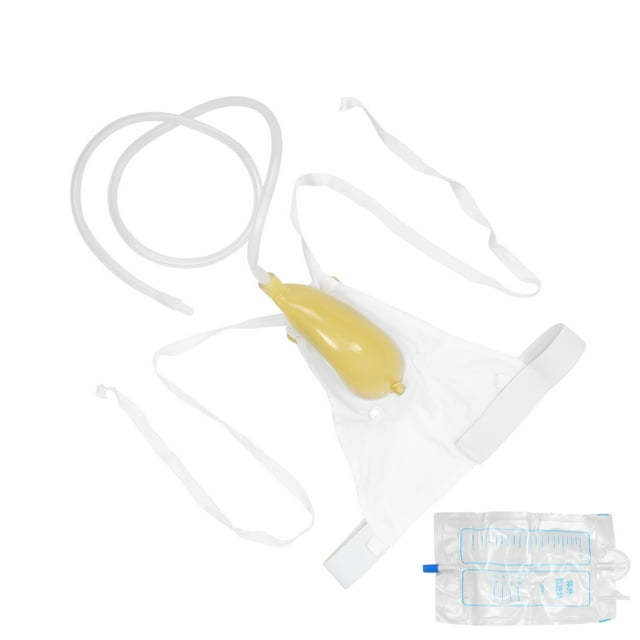 Urine Bag Collector, Wearable Urinal Safe Reliable Use Air Permeability For Home For Hospital